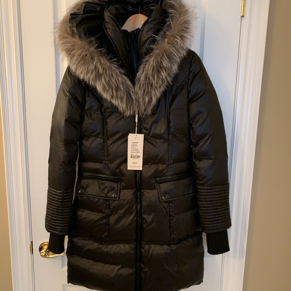 BLACK DOWN  WINTER COAT - M/S